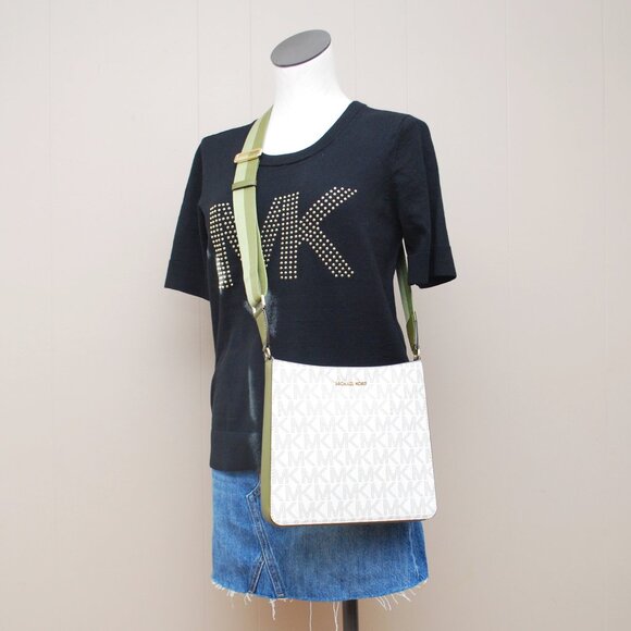 Michael Kors Jet Set Medium Swing Pack - Smoky Olive - Picture 1 of 9